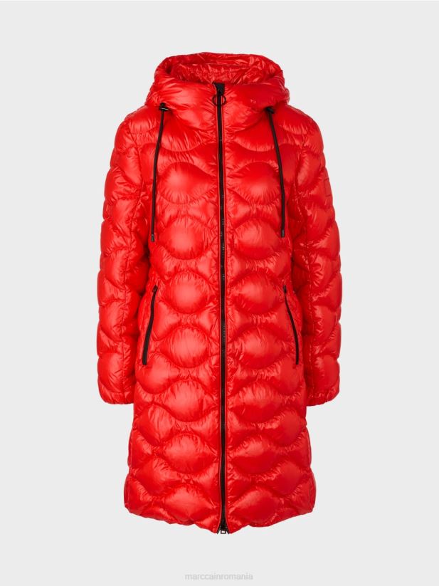 palton matlasat „rethink together”. Marc Cain campari îmbrăcăminte 4826HH244