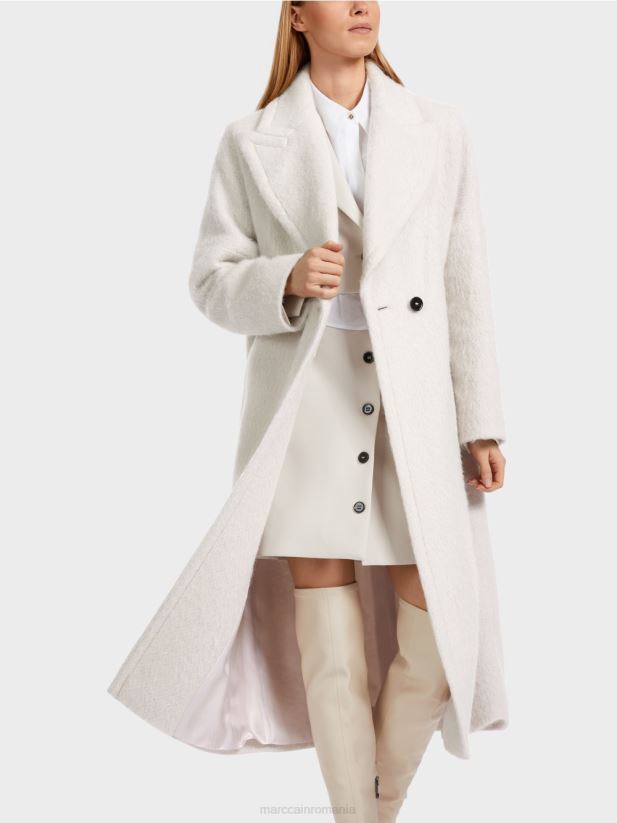palton într-un aspect supradimensionat Marc Cain fum îmbrăcăminte 4826HH232