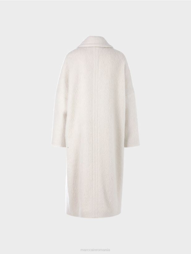 palton într-un aspect supradimensionat Marc Cain fum îmbrăcăminte 4826HH232
