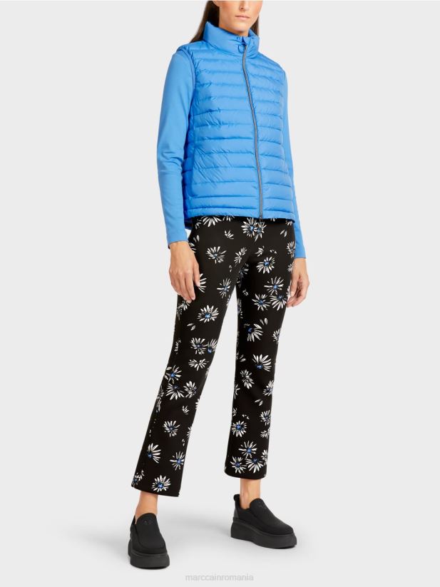 vestă cu izolație thinsulate de 3m Marc Cain azur îmbrăcăminte 4826HH290