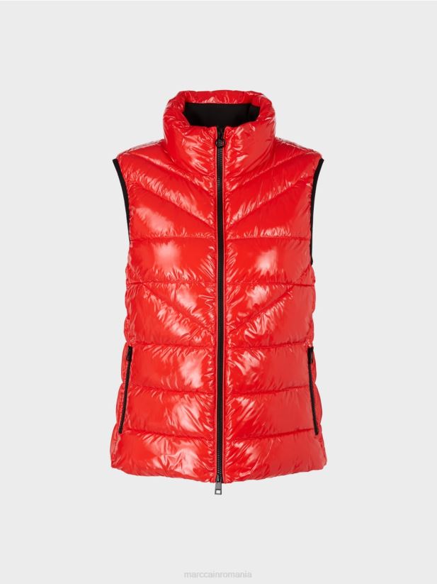 vestă matlasată cu 3m thinsulate Marc Cain campari îmbrăcăminte 4826HH238