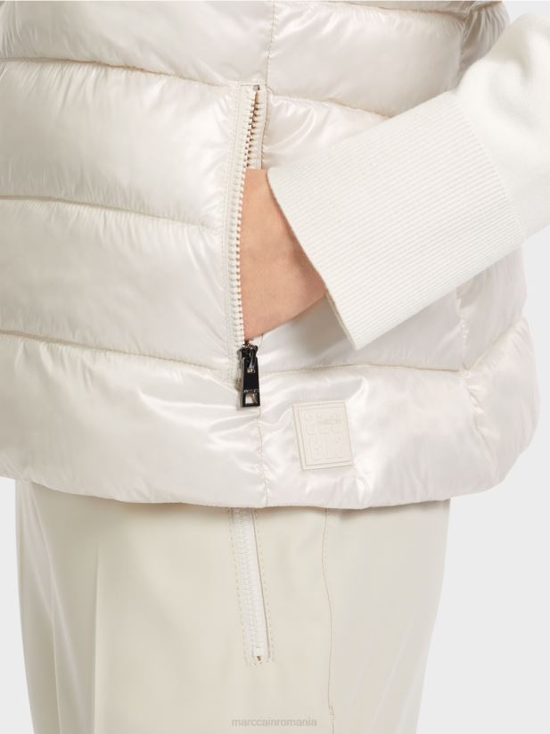 vestă matlasată „regândește împreună”. Marc Cain stâncă moale de lună îmbrăcăminte 4826HH263