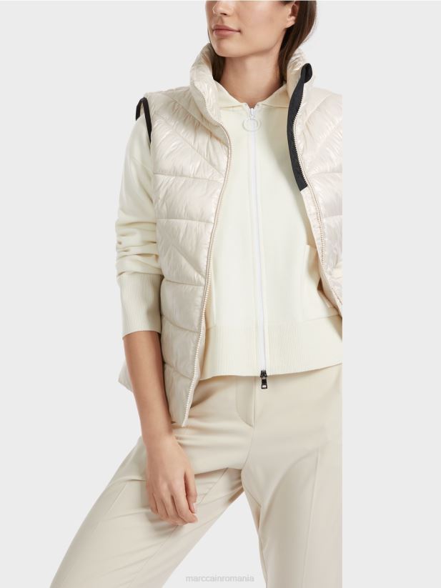 vestă matlasată „regândește împreună”. Marc Cain stâncă moale de lună îmbrăcăminte 4826HH263