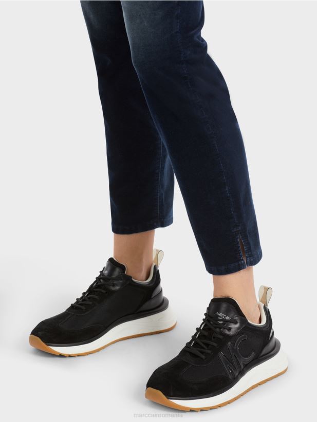 blugi silea cu cinci buzunare Marc Cain albastru miezul nopții îmbrăcăminte 4826HH544