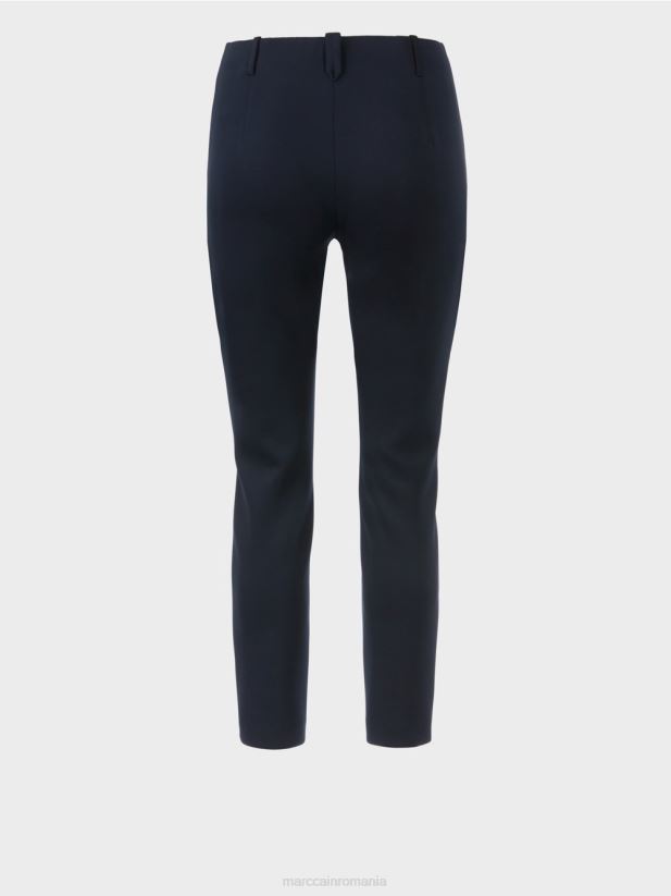 pantaloni Sydney cu cute Marc Cain marina îmbrăcăminte 4826HH572