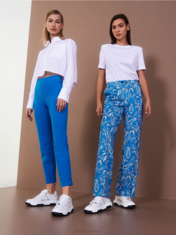 pantaloni Sydney cu cute Marc Cain parașutist nou îmbrăcăminte 4826HH571