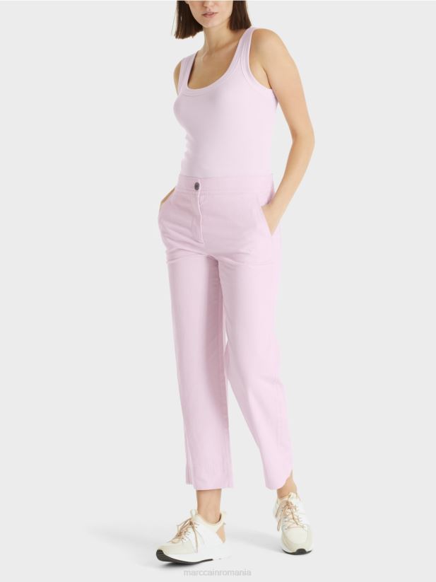 pantaloni casual Marc Cain lavandă ușoară îmbrăcăminte 4826HH684