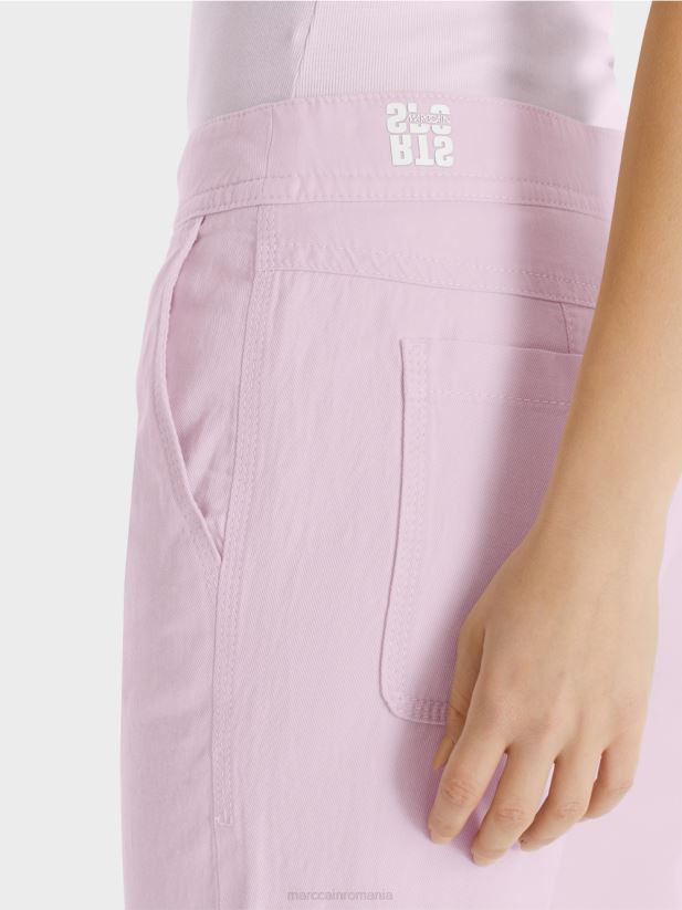 pantaloni casual Marc Cain lavandă ușoară îmbrăcăminte 4826HH684