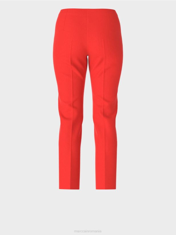 pantaloni eleganti din jersey Sydney Marc Cain campari îmbrăcăminte 4826HH595
