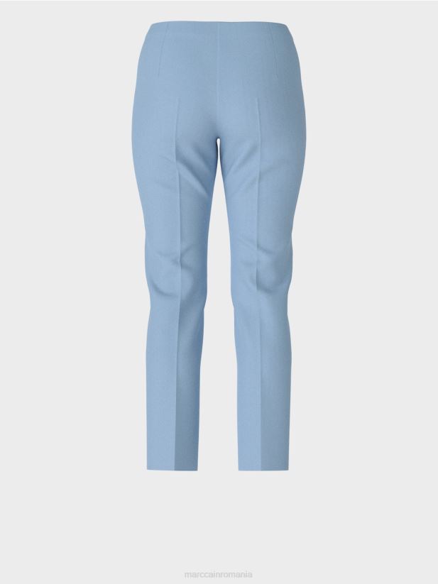 pantaloni eleganti din jersey Sydney Marc Cain cer întunecat de vară îmbrăcăminte 4826HH594