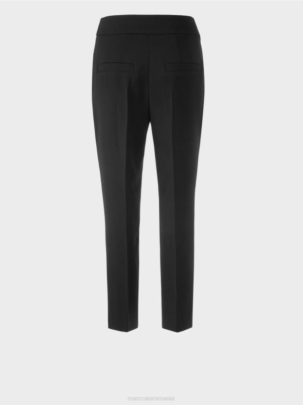 pantaloni ferrol cu ​​o formă feminină Marc Cain negru îmbrăcăminte 4826HH576