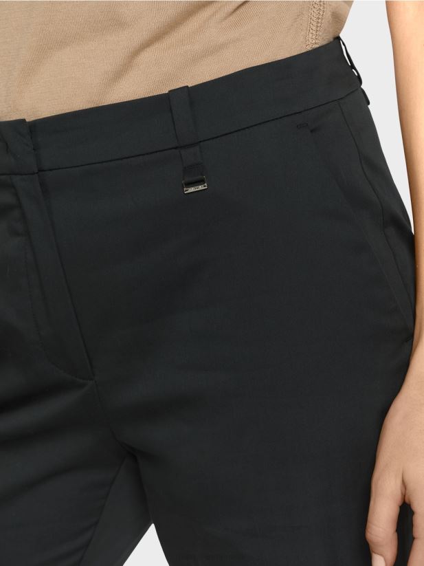 pantaloni în stil chino Marc Cain negru îmbrăcăminte 4826HH633