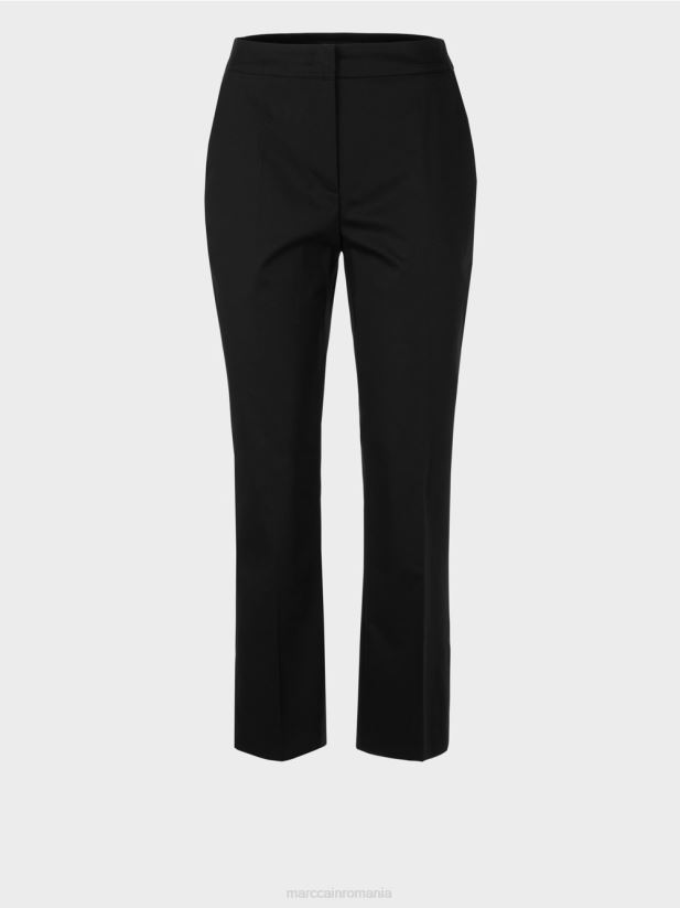 pantaloni în stil chino Marc Cain negru îmbrăcăminte 4826HH640