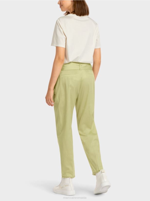 pantaloni în stil paperbag Marc Cain respirație moale îmbrăcăminte 4826HH688
