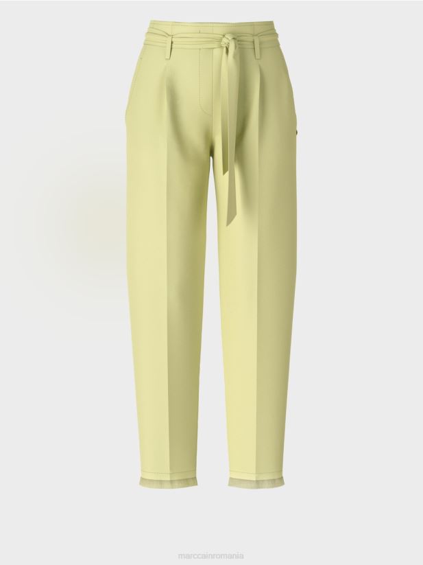 pantaloni în stil paperbag Marc Cain respirație moale îmbrăcăminte 4826HH688