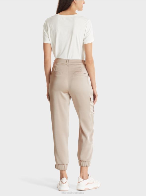 pantaloni rider „regândiți împreună”. Marc Cain piatra calda îmbrăcăminte 4826HH573