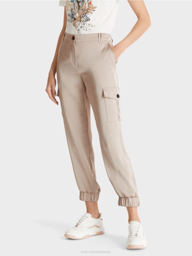 pantaloni rider „regândiți împreună”. Marc Cain piatra calda îmbrăcăminte 4826HH573