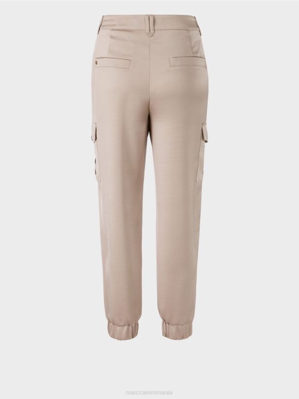 pantaloni rider „regândiți împreună”. Marc Cain piatra calda îmbrăcăminte 4826HH573