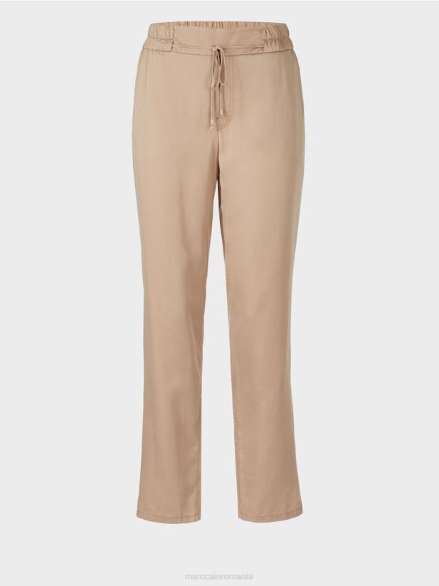 pantaloni rivera „regândiți împreună”. Marc Cain nisip adânc îmbrăcăminte 4826HH665