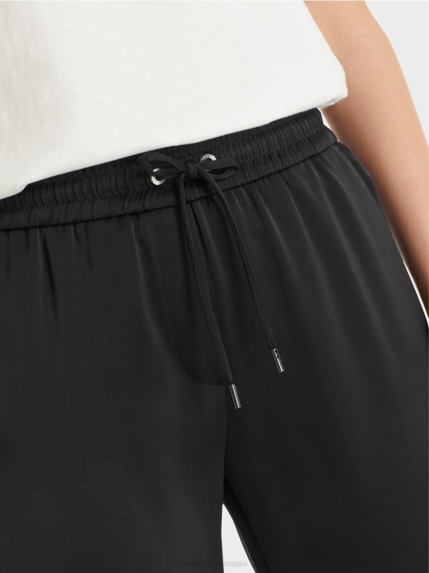 pantaloni roanne „regândiți împreună”. Marc Cain negru îmbrăcăminte 4826HH568