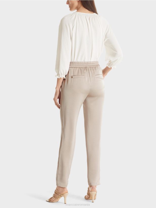 pantaloni roanne „regândiți împreună”. Marc Cain piatra calda îmbrăcăminte 4826HH566
