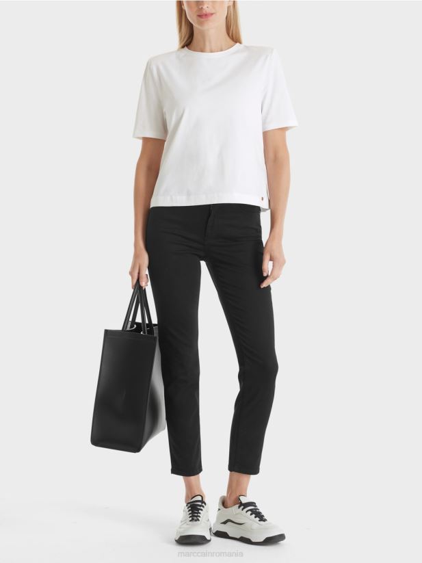 pantaloni slip-on sofia Marc Cain negru îmbrăcăminte 4826HH531