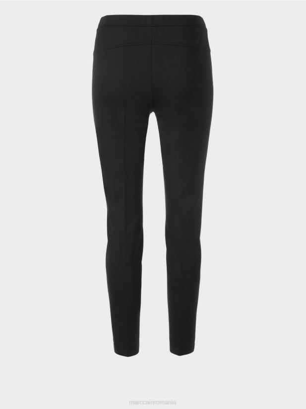 pantaloni slip-on sofia Marc Cain negru îmbrăcăminte 4826HH531
