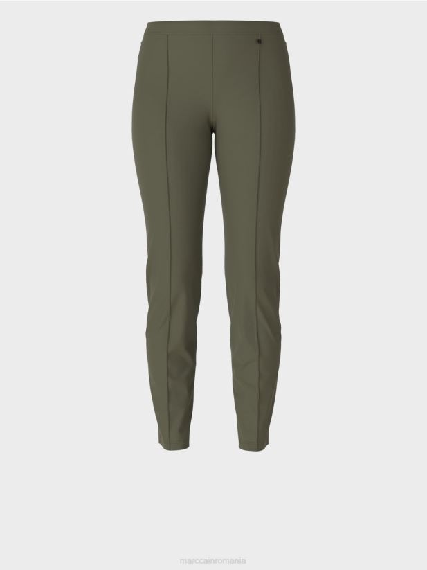 pantaloni stretch sofia Marc Cain junglă adâncă îmbrăcăminte 4826HH729