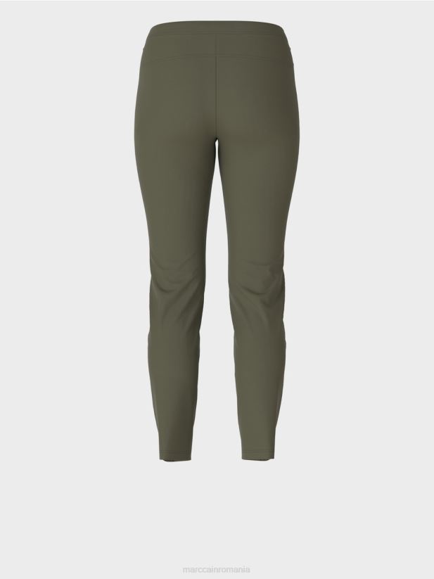 pantaloni stretch sofia Marc Cain junglă adâncă îmbrăcăminte 4826HH729