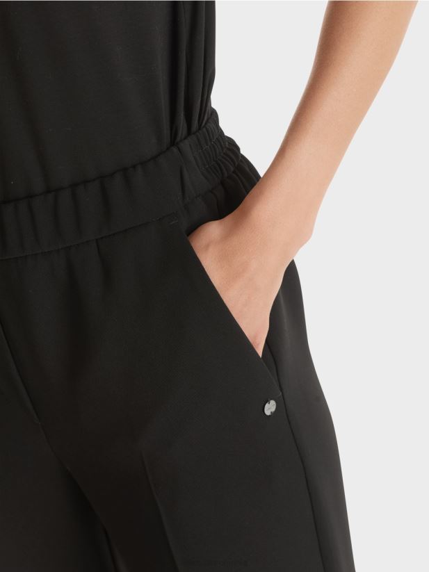 pantaloni washington cu picioare largi Marc Cain negru îmbrăcăminte 4826HH577