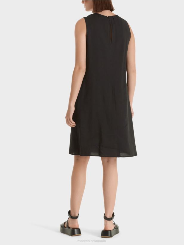 rochie amestec de in Marc Cain negru îmbrăcăminte 4826HH91