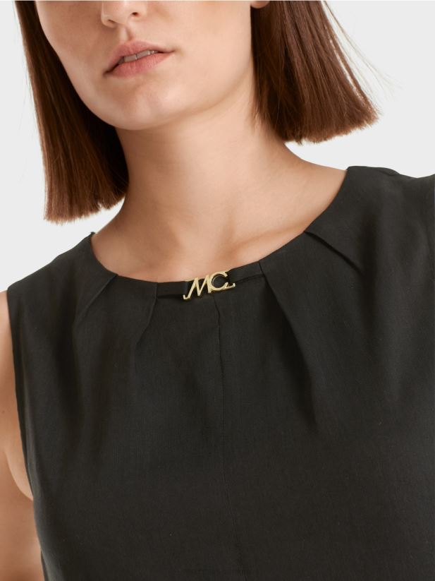 rochie amestec de in Marc Cain negru îmbrăcăminte 4826HH91