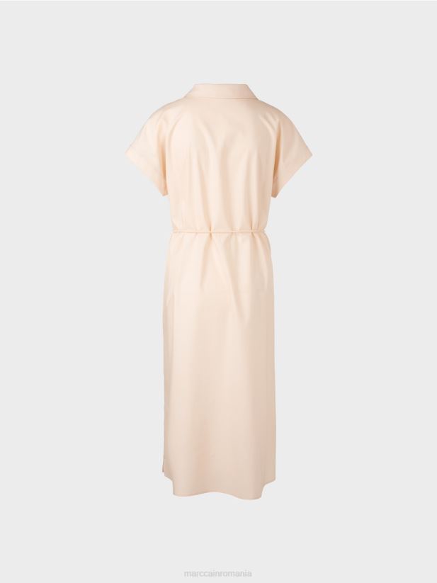 rochie cămașă „rethink together”. Marc Cain bronz pulbere îmbrăcăminte 4826HH66