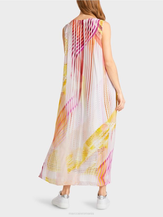 rochie de vara cu fanta laterala Marc Cain var usor îmbrăcăminte 4826HH70