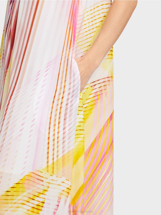 rochie de vara cu fanta laterala Marc Cain var usor îmbrăcăminte 4826HH70