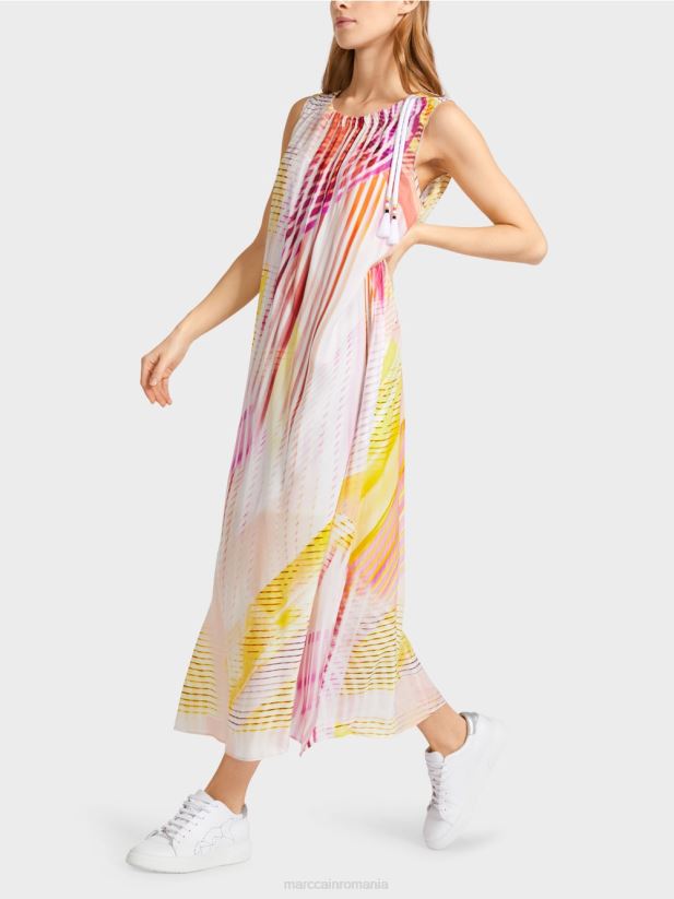 rochie de vara cu fanta laterala Marc Cain var usor îmbrăcăminte 4826HH70