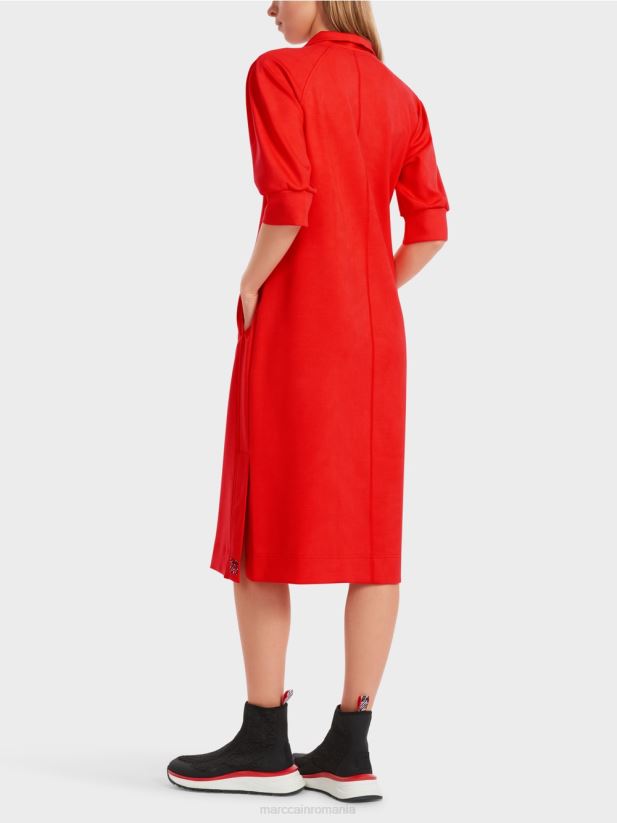 rochie lunga sport Marc Cain campari îmbrăcăminte 4826HH16