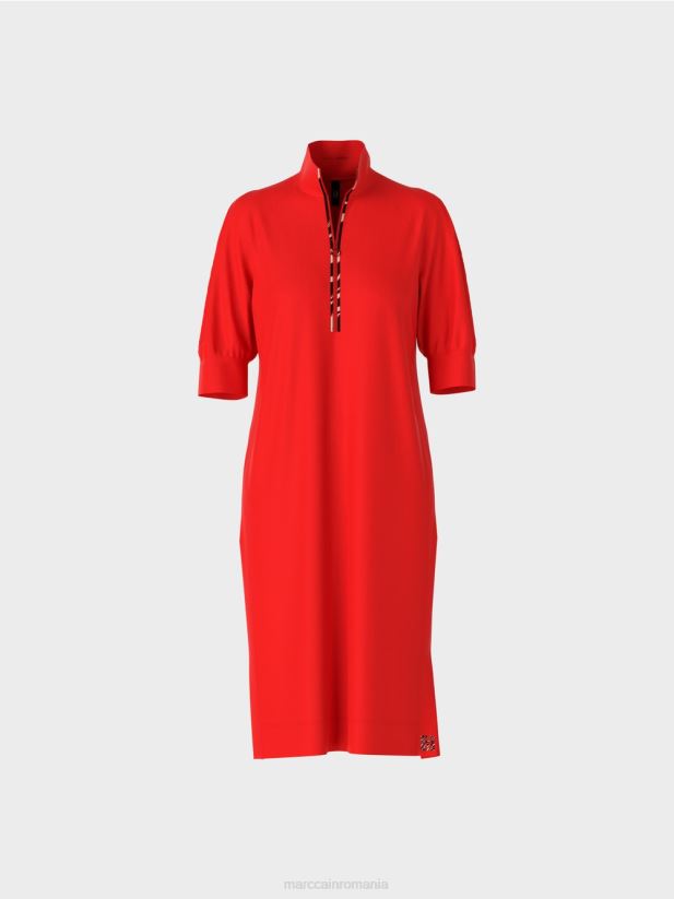 rochie lunga sport Marc Cain campari îmbrăcăminte 4826HH16
