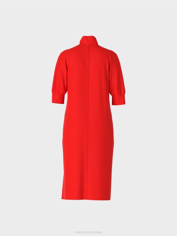 rochie lunga sport Marc Cain campari îmbrăcăminte 4826HH16