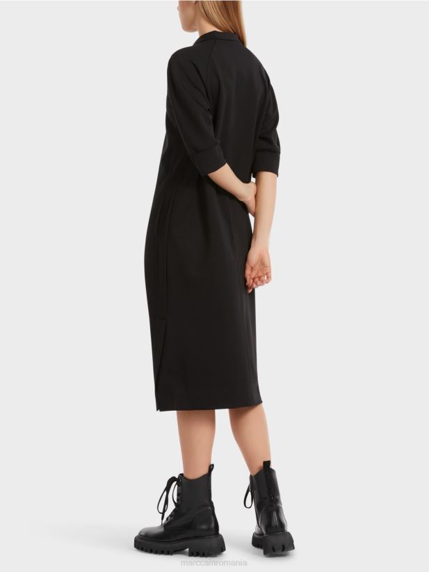 rochie lunga sport Marc Cain negru îmbrăcăminte 4826HH17