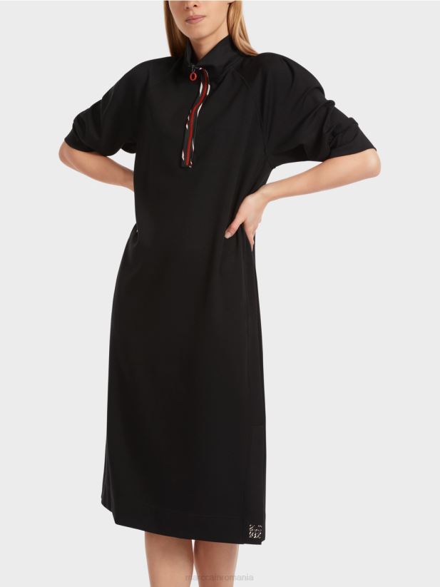 rochie lunga sport Marc Cain negru îmbrăcăminte 4826HH17