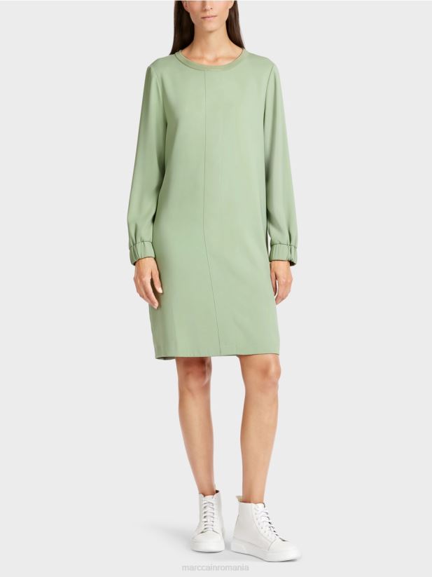 rochie scurta, sportiva Marc Cain menta pudra îmbrăcăminte 4826HH139