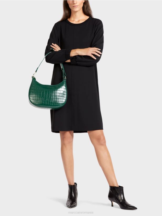 rochie scurta, sportiva Marc Cain negru îmbrăcăminte 4826HH136