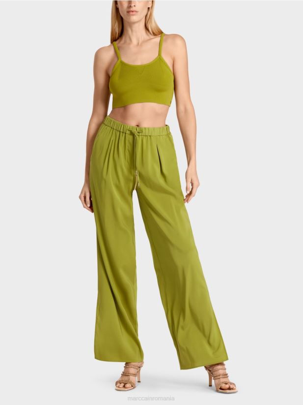 bustieră „regândește împreună”. Marc Cain verde oliv intens îmbrăcăminte 4826HH1150