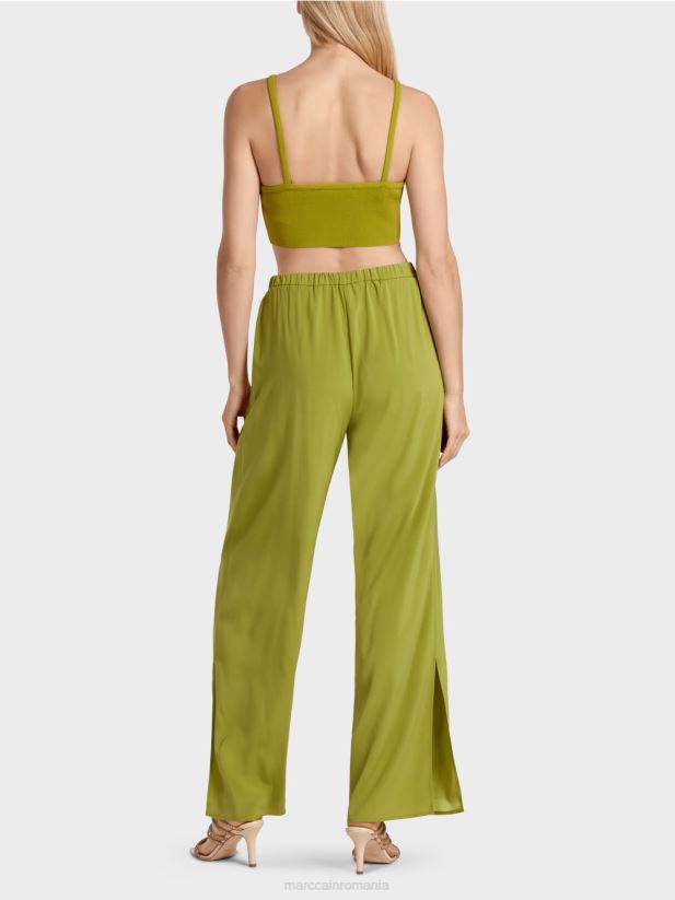 bustieră „regândește împreună”. Marc Cain verde oliv intens îmbrăcăminte 4826HH1150