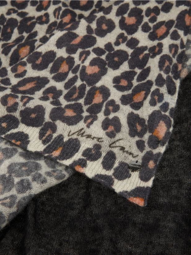 esarfa 100% fabricata in germania Marc Cain piatră adâncă îmbrăcăminte 4826HH1213