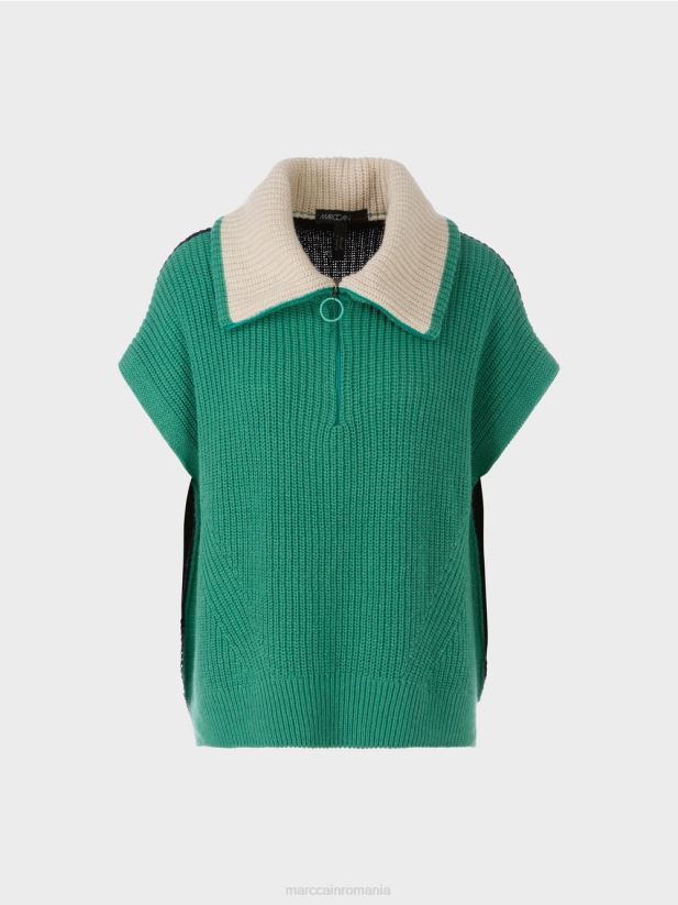 maiou tricotat in germania Marc Cain smalț îmbrăcăminte 4826HH1067