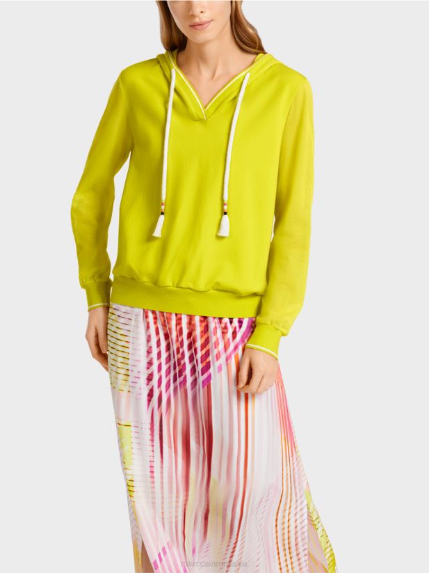 pulover cu glugă tricotat în germania Marc Cain var usor îmbrăcăminte 4826HH1138