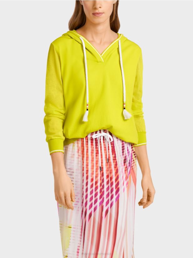 pulover cu glugă tricotat în germania Marc Cain var usor îmbrăcăminte 4826HH1138