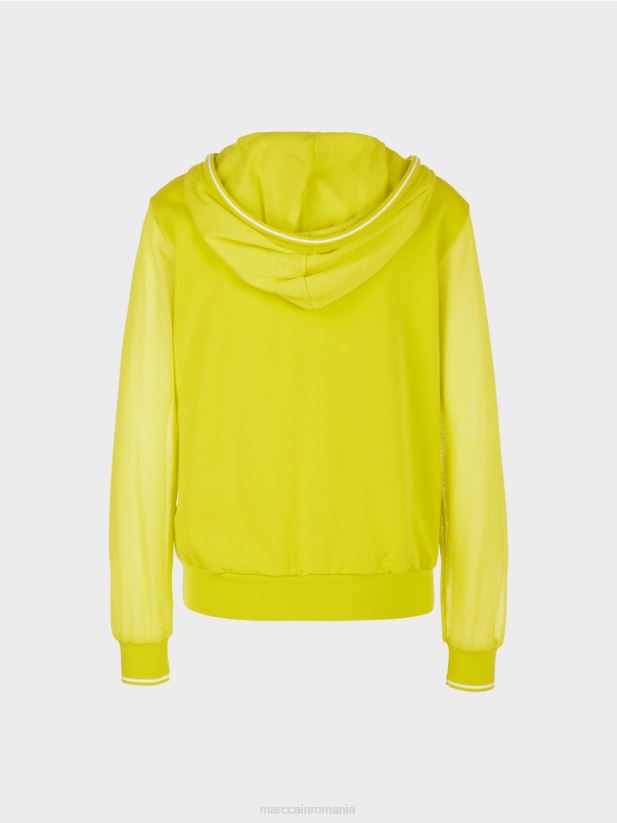 pulover cu glugă tricotat în germania Marc Cain var usor îmbrăcăminte 4826HH1138